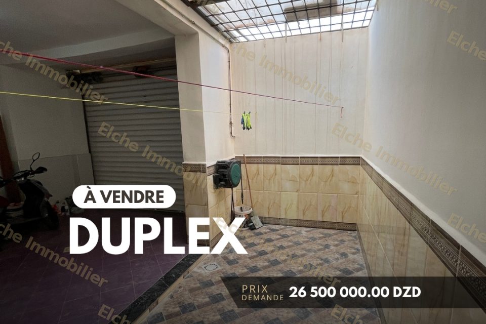 Duplex F6 à vendre