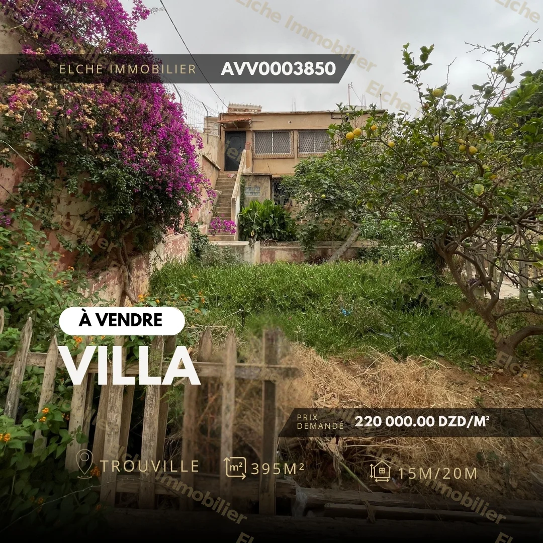 Villa R+1 ancien bâti à vendre