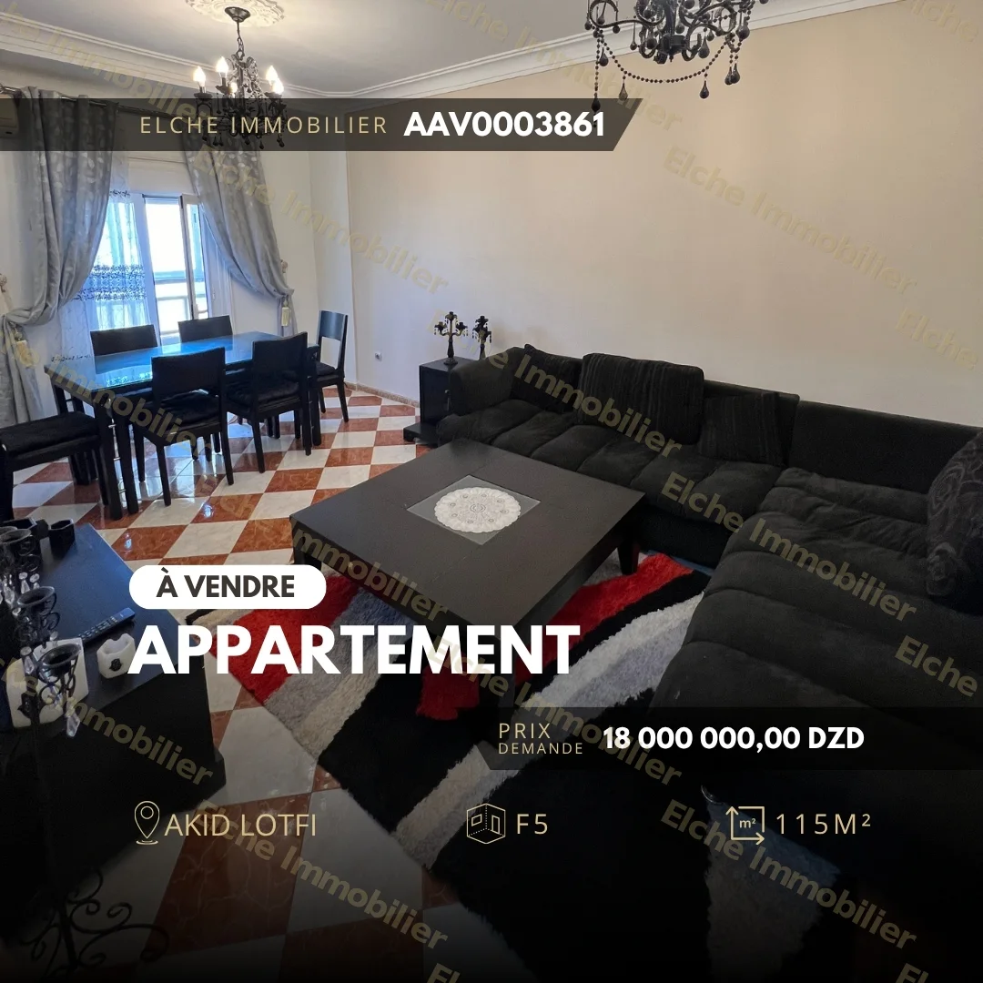Appartement F5 à vendre