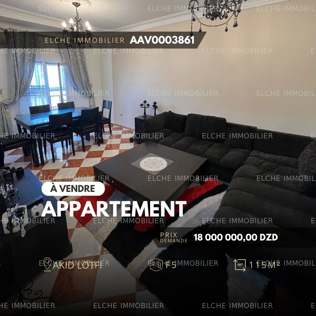 Appartement F5 à vendre