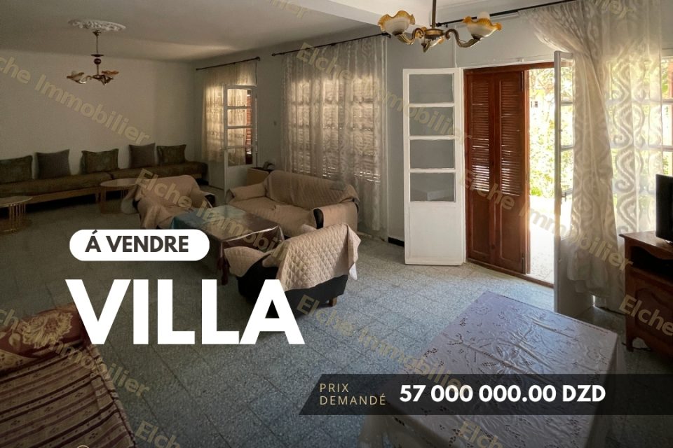 Villa R+1 à vendre