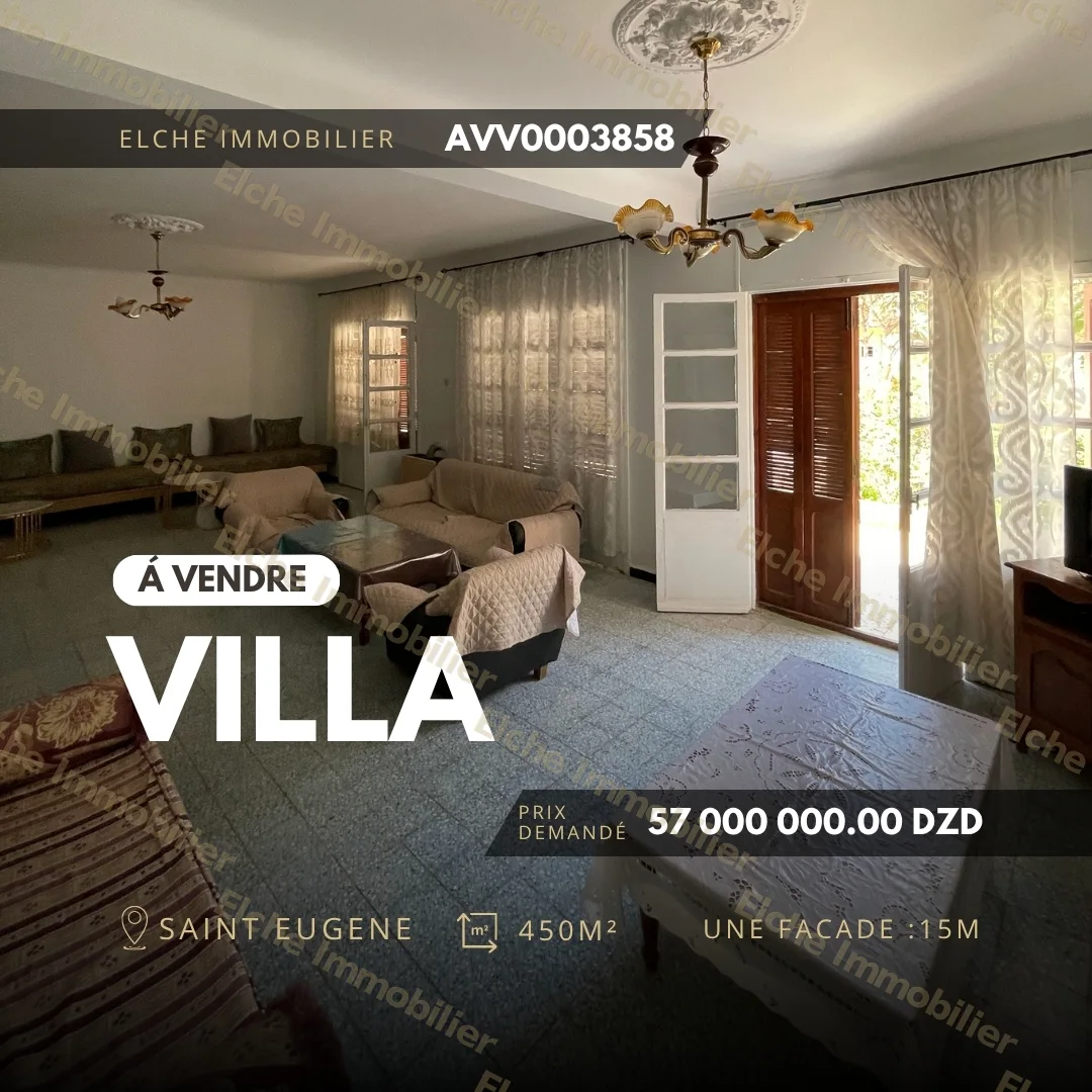 Villa R+1 à vendre