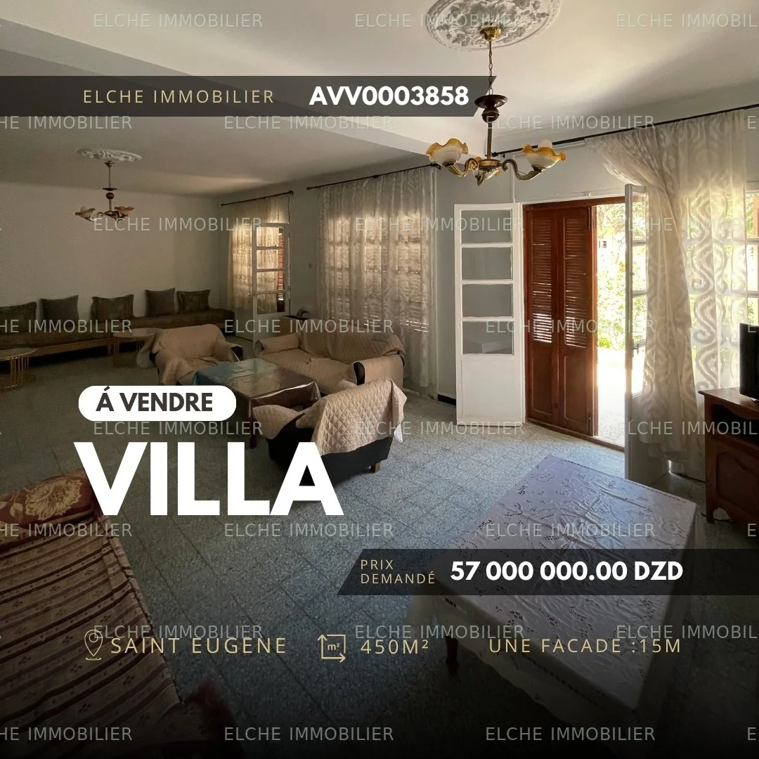 Villa R+1 à vendre
