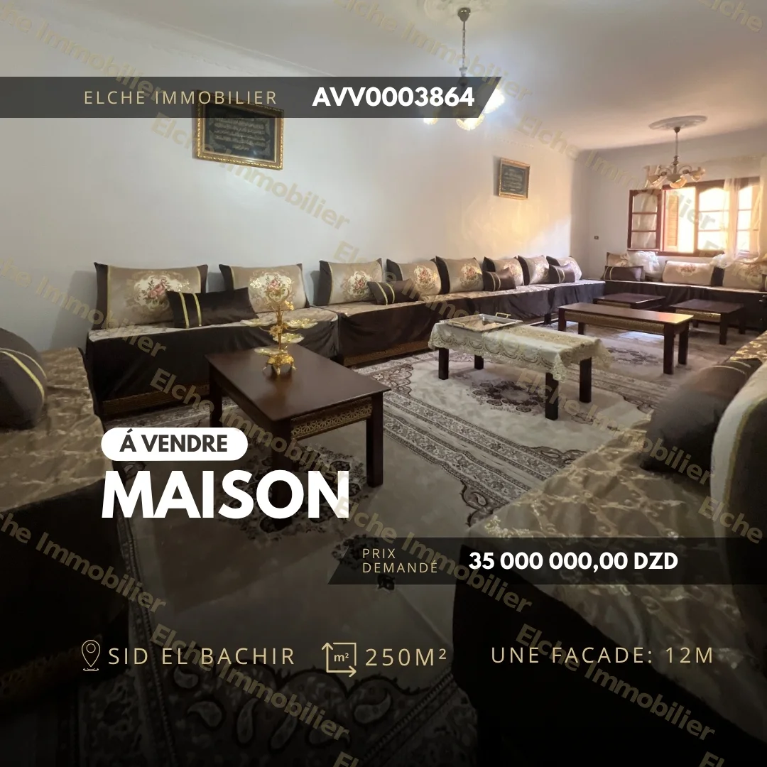 Villa R+2 à vendre