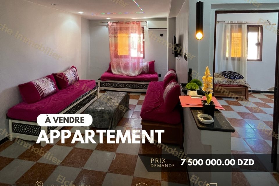 Appartement F3 à vendre